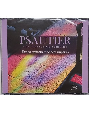 BOX 5CD - Wekelijkse massa Psalter - gewone tijd - oneven jaren