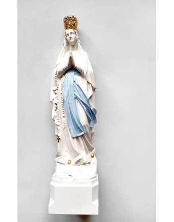 Statue of the Crowned Virgin of the Shrine of Lourdes