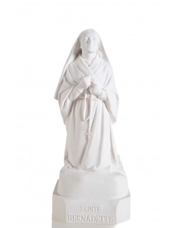 Statue of Bernadette in...