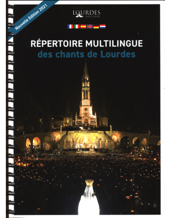 Meertalig repertoire van liederen uit Lourdes.