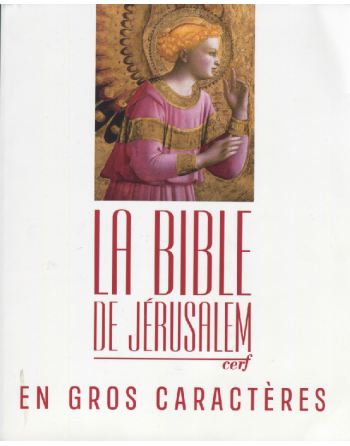 Die Bibel von Jerusalem in Großbuchstaben