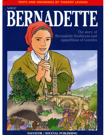 Heilige Bernadette in Stripverhaal - Engelstalig