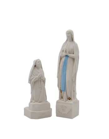 Estátuas da Aparição de Lourdes