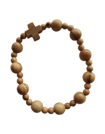 Bracciale Dizainier Grandi e piccole perle di olivo