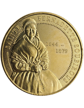 Bernadette et  Vierge Couronnée - Monnaie de Paris