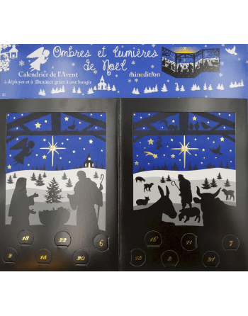 Sombras y luces de Navidad - Calendario de Adviento