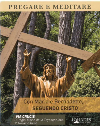 Way of the Cross of the Sanctuary of Our Lady of Lourdes-Italian language.