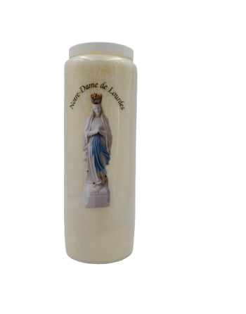 Neuvaine à Notre-Dame de Lourdes - bougie