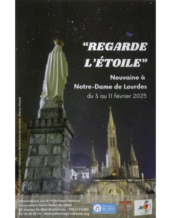 Neuvaine à Notre-Dame de Lourdes - 03 au 11 février 2025 - lot de 10