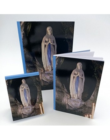 lot de 3 carnets - Vierge de la Grotte