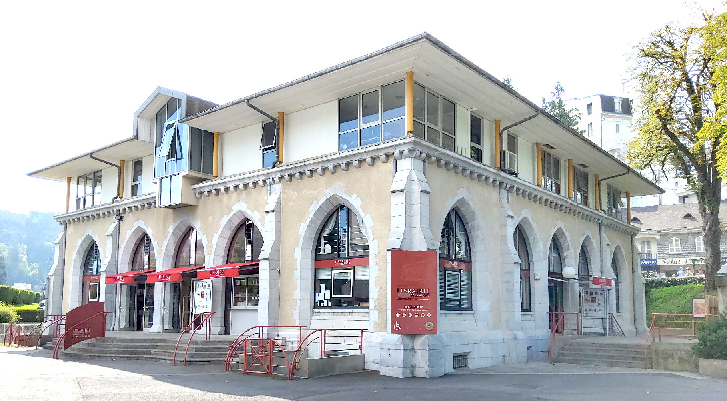 façade de la Librairie