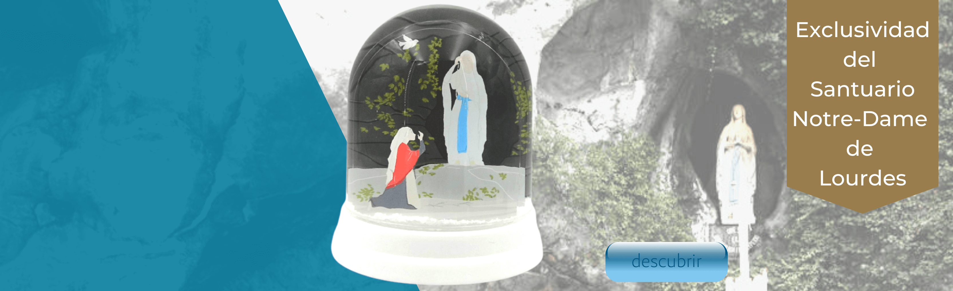Bola de nieve , una exclusiva del Santuario de Nuestra Señora de Lourdes
